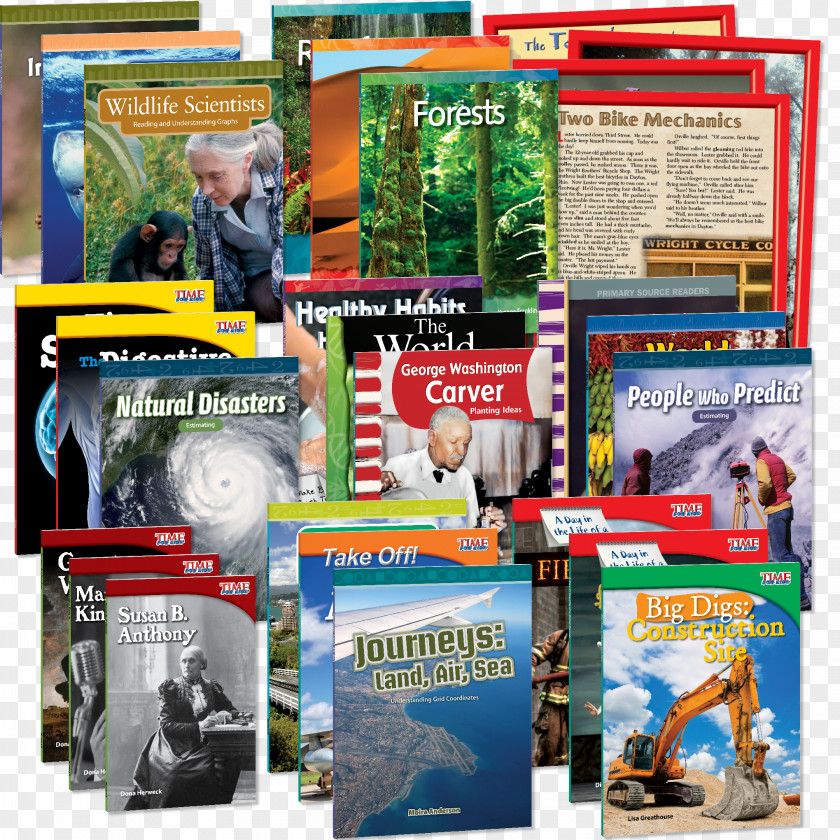 Guided Reading Book Levels George Washington Carver: Planting Ideas Advertising Mathematics Readers 3: Wildlife Scientists (6-Pack) Product PNG