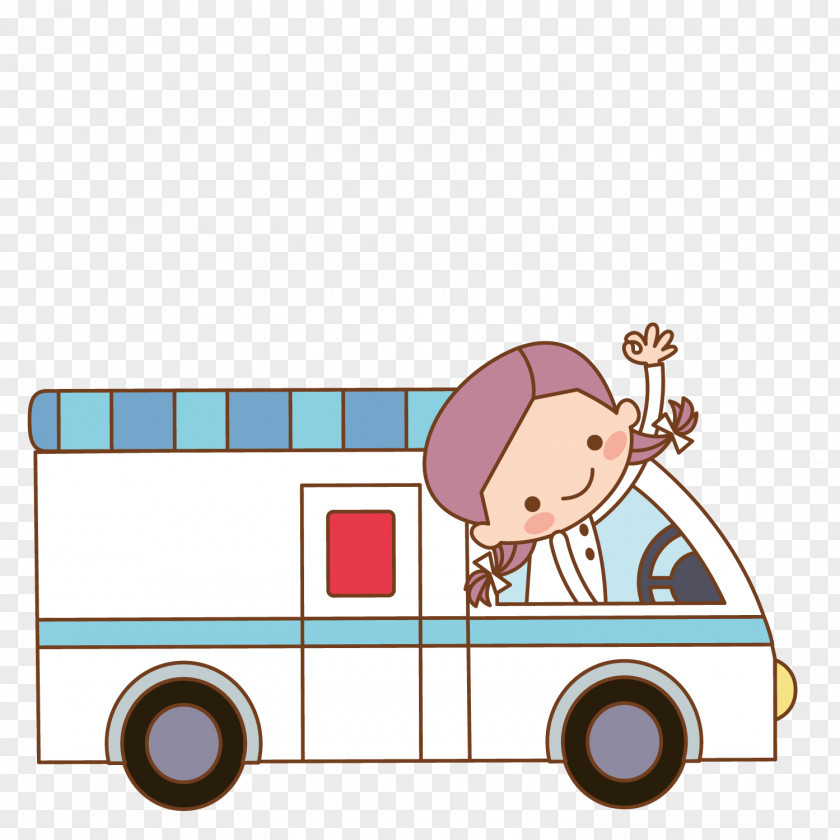 Open An Ambulance Doctor Adobe Illustrator Illustration PNG