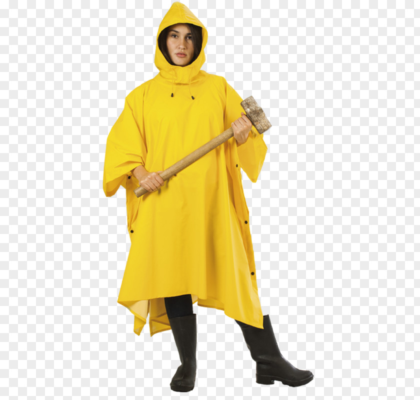 Poncho Raincoat Cape Hood Hule PNG