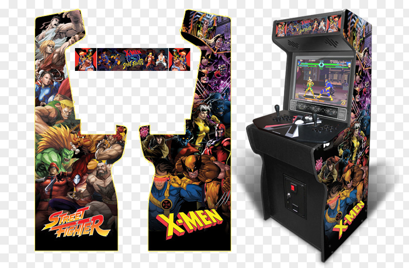 Space Invaders X-Men Vs. Street Fighter Teenage Mutant Ninja Turtles The Simpsons Arcade Game PNG