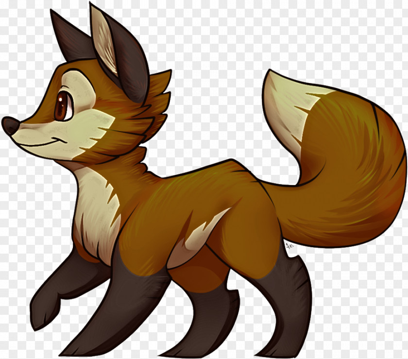 Animation Tail Red Fox Fennec Cartoon Swift PNG