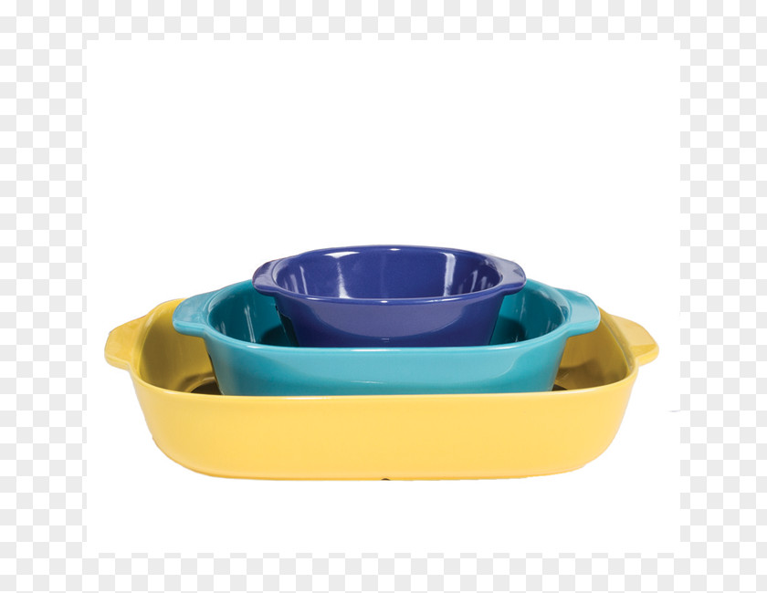 Cook A Dish Plastic Bowl Turquoise PNG