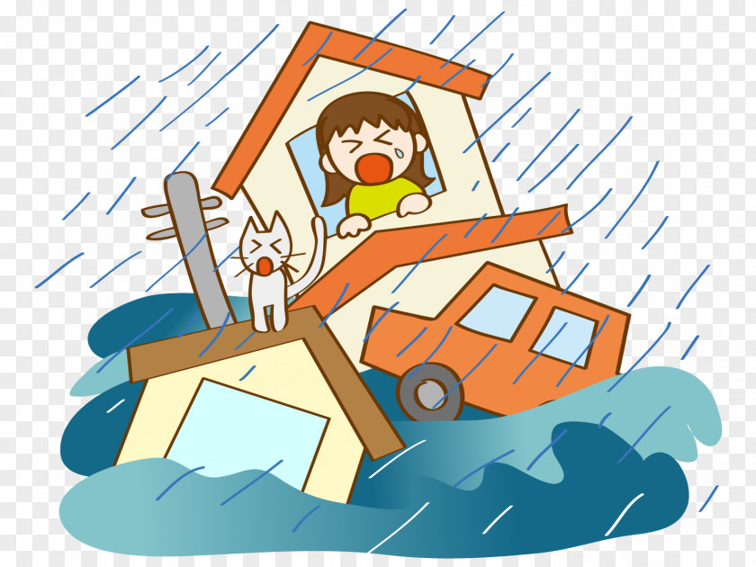 Illustration Cloudburst Image Japan Meteorological Agency Natural Disaster PNG