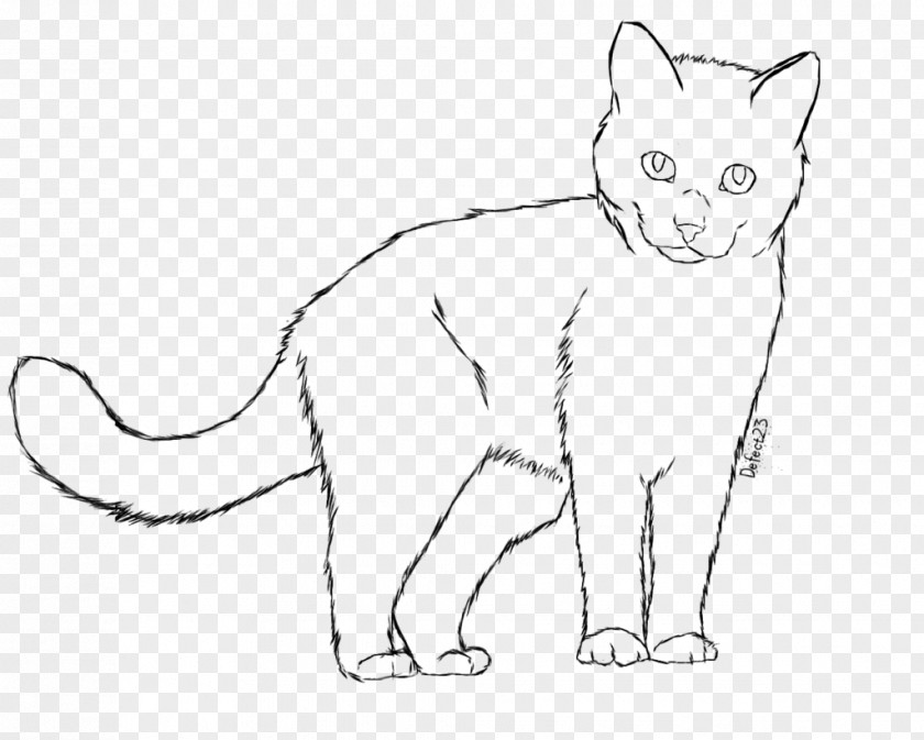 Kitty Cat Kitten Whiskers Line Art Domestic Short-haired PNG
