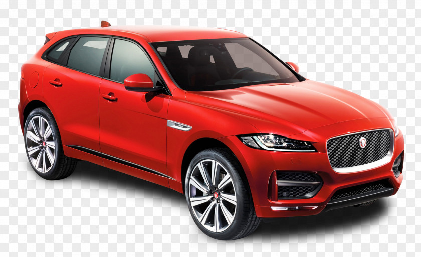 Red Jaguar F PACE Car 2017 F-PACE 2018 20d Premium R-Sport 25t Prestige PNG