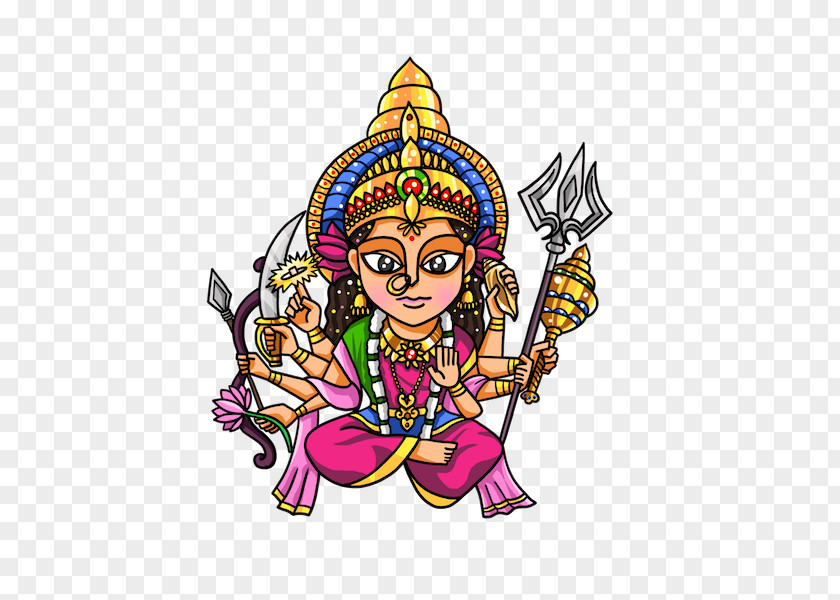 Sarawati T-shirt Kali Durga Unisex Hinduism PNG