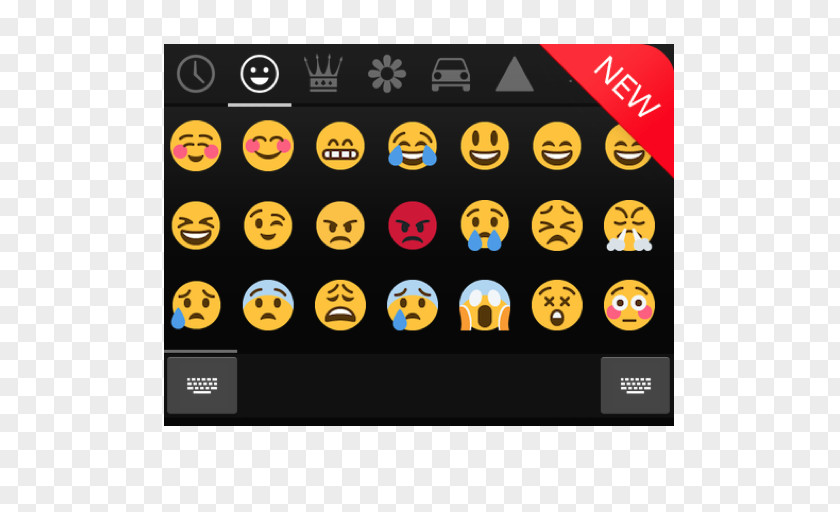 Emoji Computer Keyboard HITap PNG
