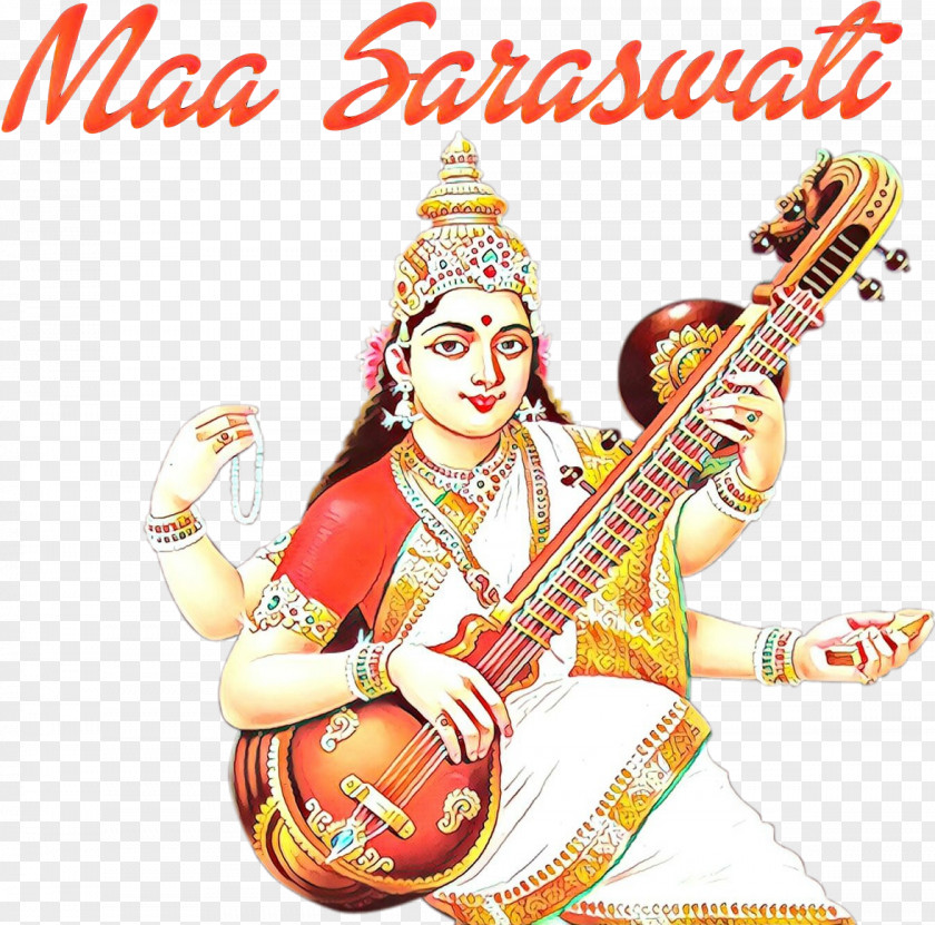 Musician Rudra Veena Musical Instrument Saraswati String PNG