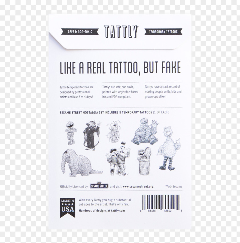 Nostalgia Paper Temporary Tattoos Abziehtattoo Tattly PNG