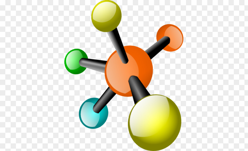 Physics Clip Art Molecule Atom Openclipart Chemistry PNG