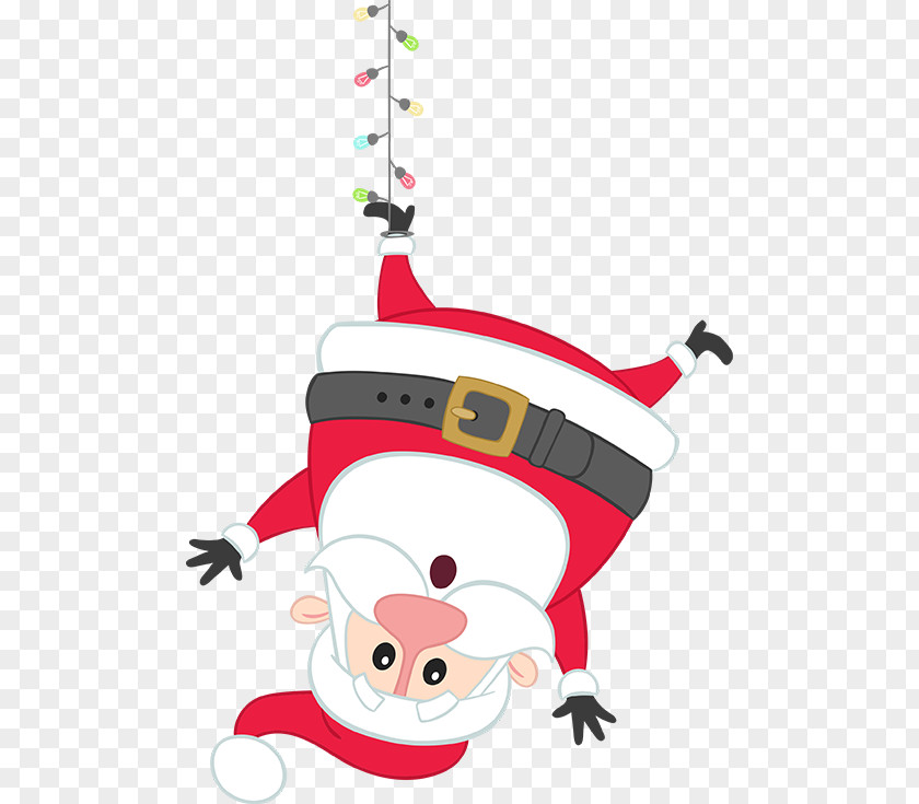 Santa Claus Christmas Ornament Page Layout Clip Art PNG
