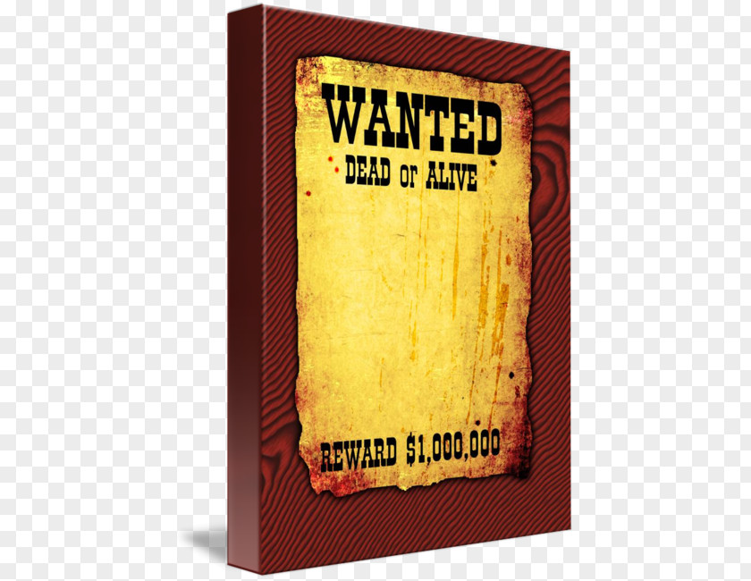 Stock Photography Wanted Poster PNG