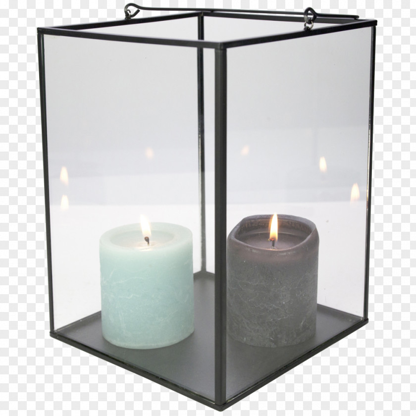 Candle Lantern Candlestick Glass Garden PNG