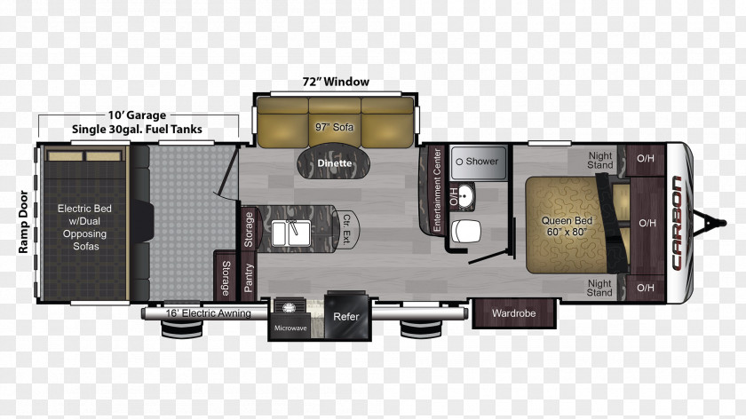 Floor Plan Campervans Caravan Trailer PNG