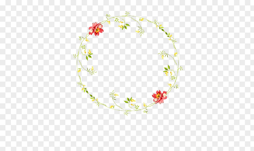 Free Garland Pull Material Flower PNG