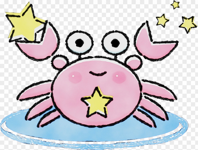Fresh Crab Chesapeake Blue Cartoon Cuteness Sticker PNG