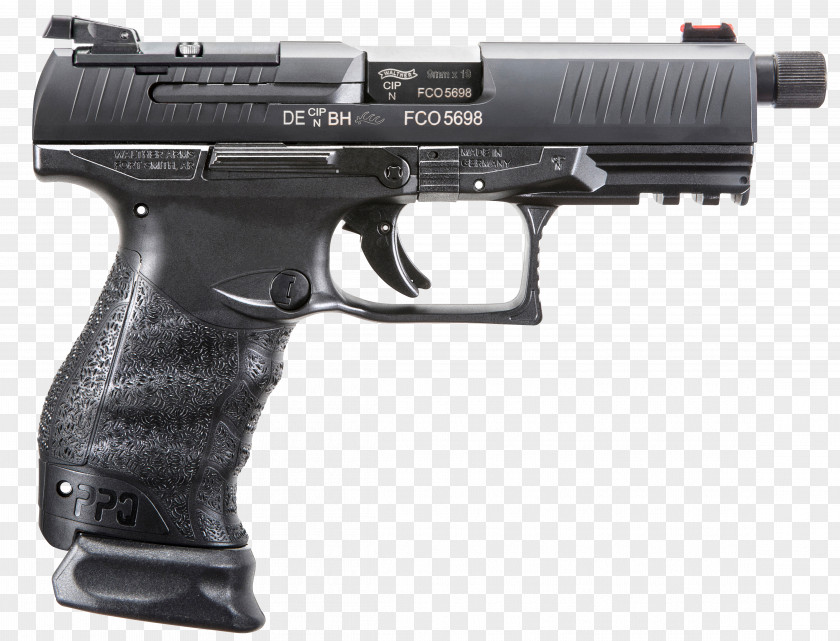 Handgun Walther PPQ Carl GmbH 9×19mm Parabellum Handguns Firearm PNG