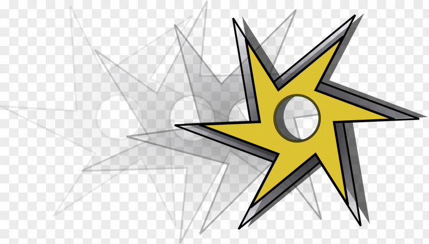 Ninja Shuriken Clip Art PNG