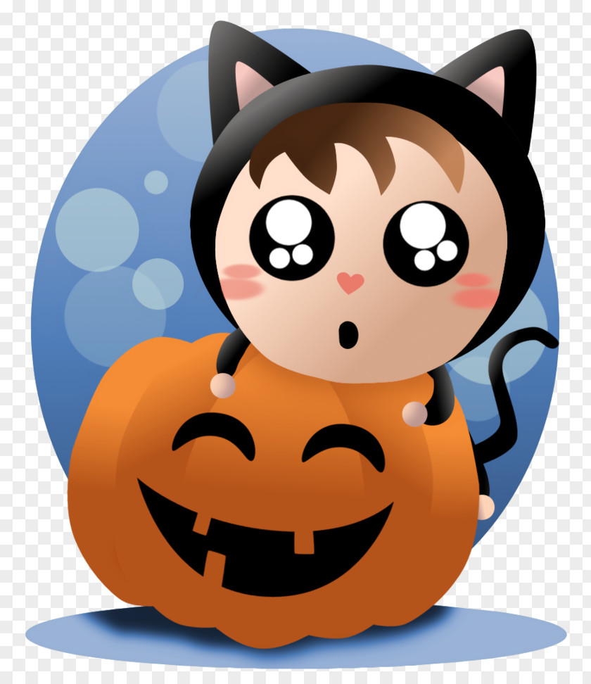 Cat Halloween Jack-o'-lantern Desktop Wallpaper Display Resolution PNG