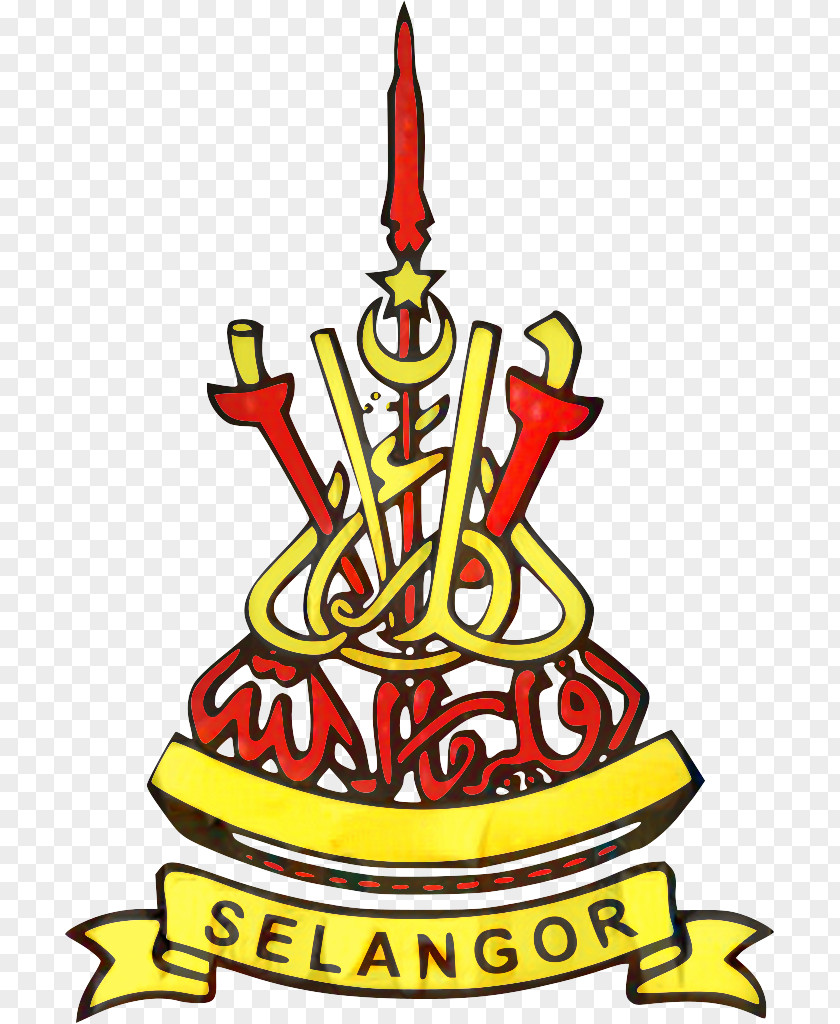Flag And Coat Of Arms Selangor Armorial Malaysia PNG