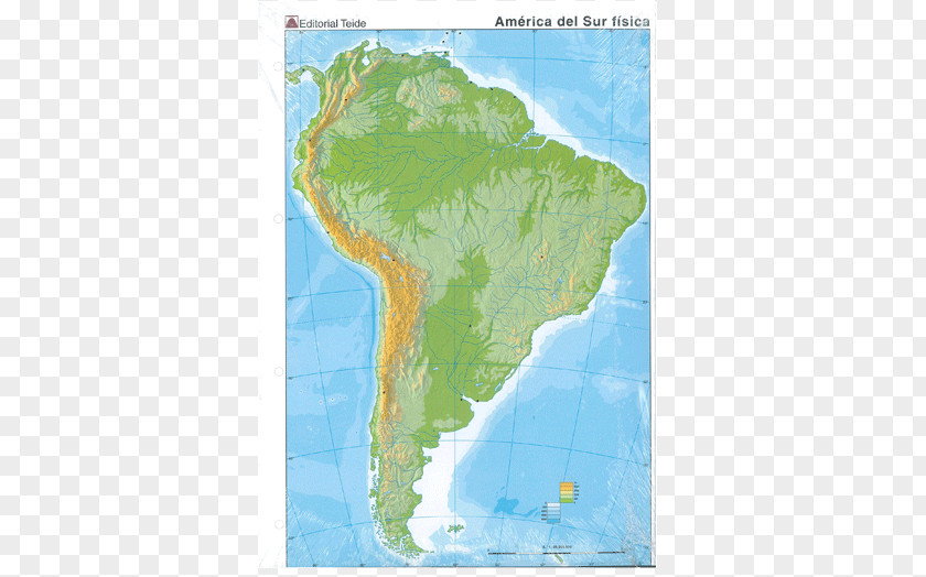 Map South America Blank World Geography PNG