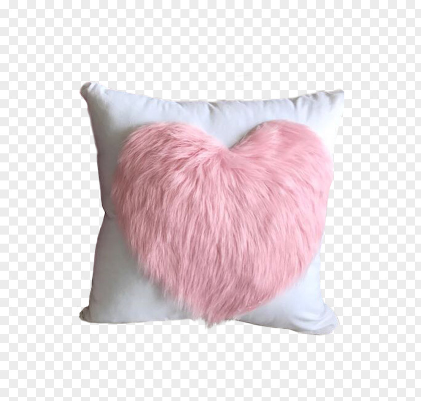 Pillow Throw Pillows Cushion Room Fur PNG