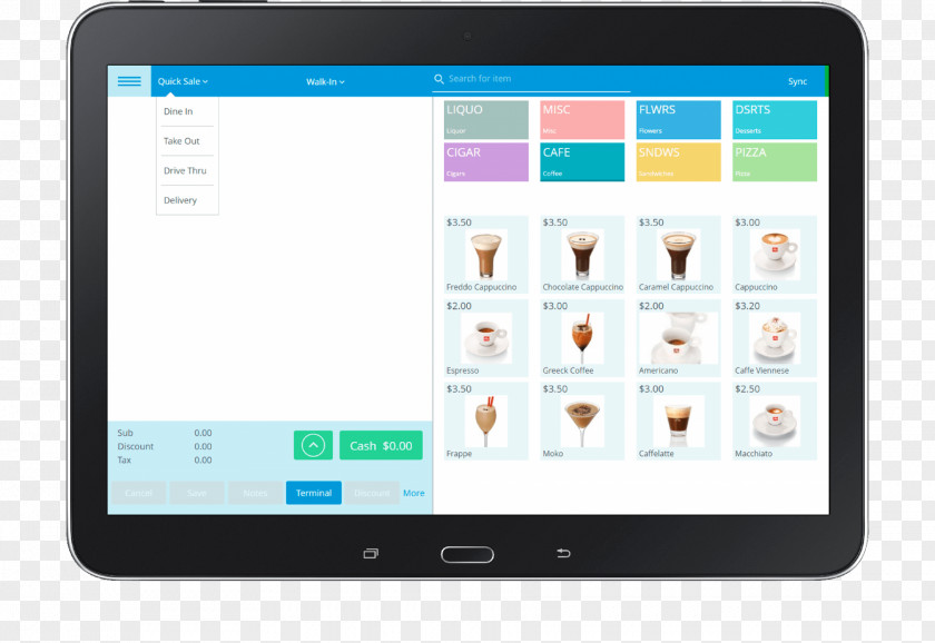 Point Of Sale Computer Program Software Handheld Devices Tablet Computers PNG