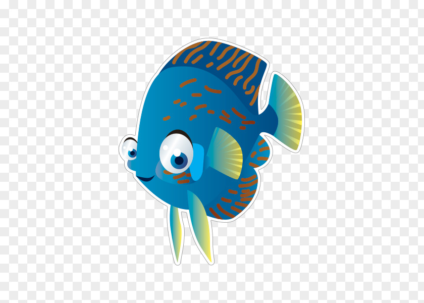 Fish Tropical Sticker Adhesive Piranha PNG