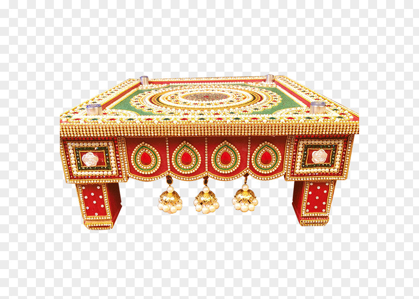 Puja Thali Rectangle PNG