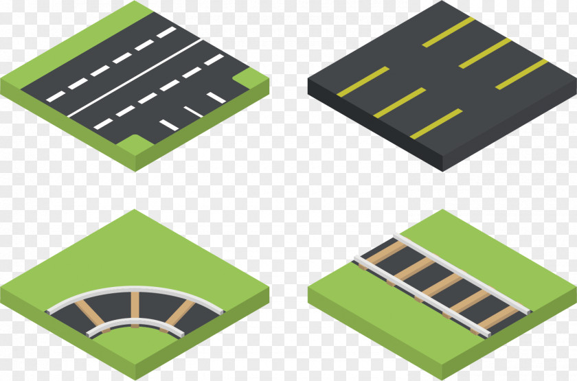 Road Design, Vector Free Download PNG