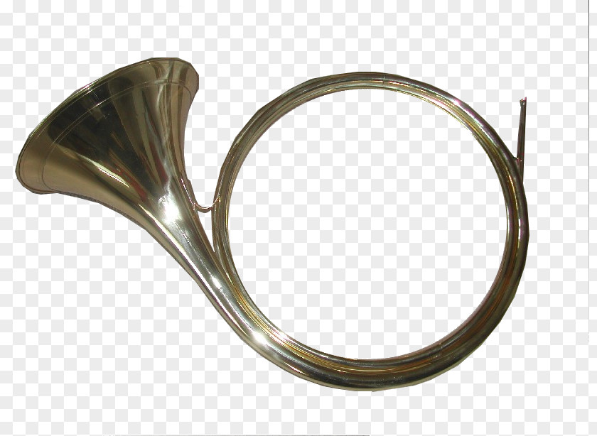 Silver Mellophone 01504 Bugle PNG