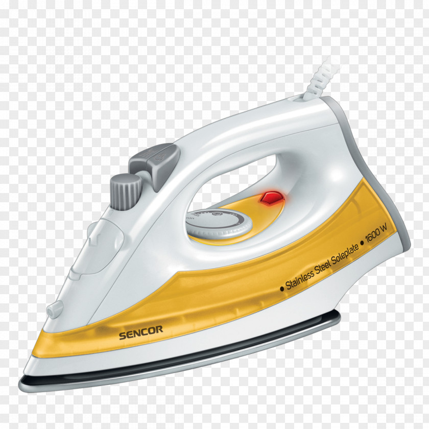 Yl Clothes Iron Sencor Ironing Thermostat Home Appliance PNG
