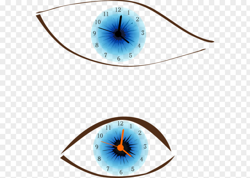 Clock Alarm Clocks Eye Digital Quartz PNG