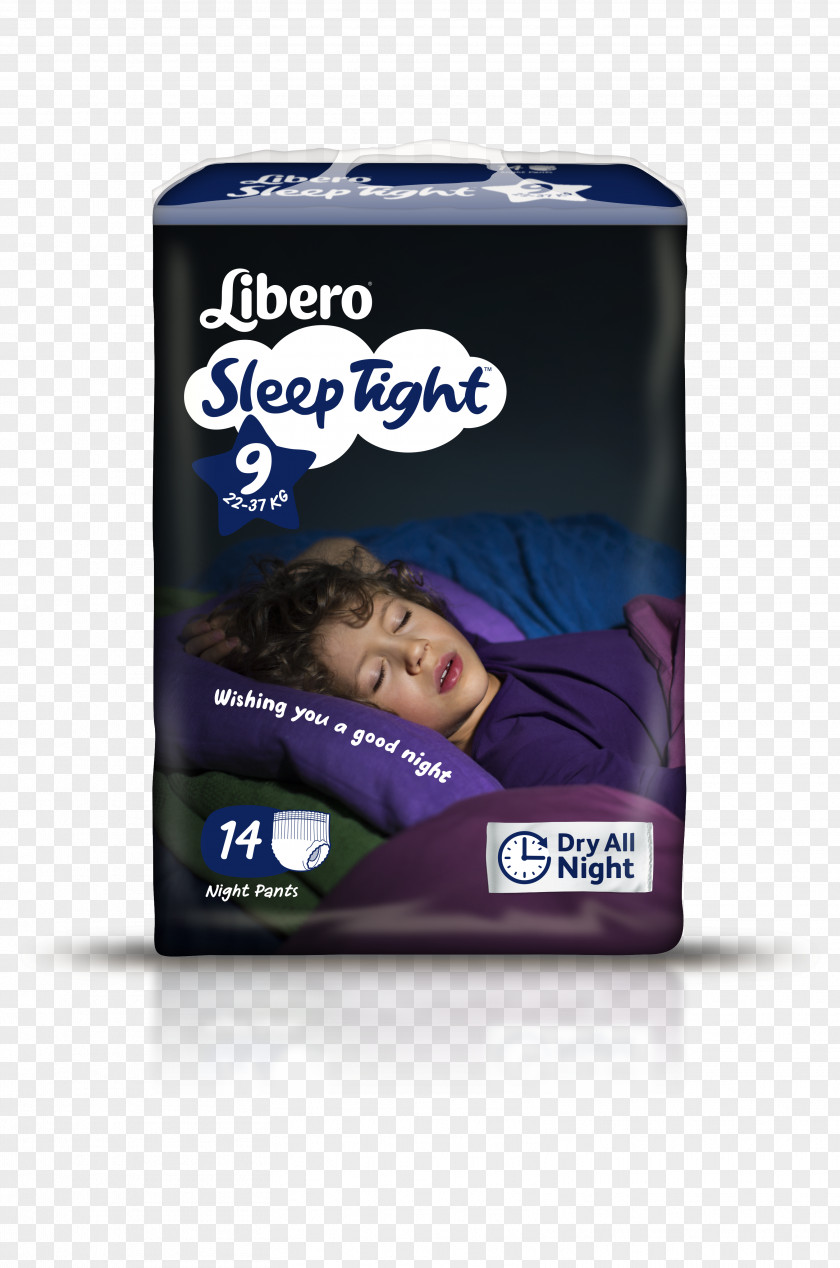 Essity Italy Spa Tena Free Sleeptight Mutandina Absorbent Children 10 Years (35-60kg) 12 Pieces Libero Sleep Tight Night Time Protection Bedwetting Large 35-60kg By Diaper Nocturnal Enuresis PNG