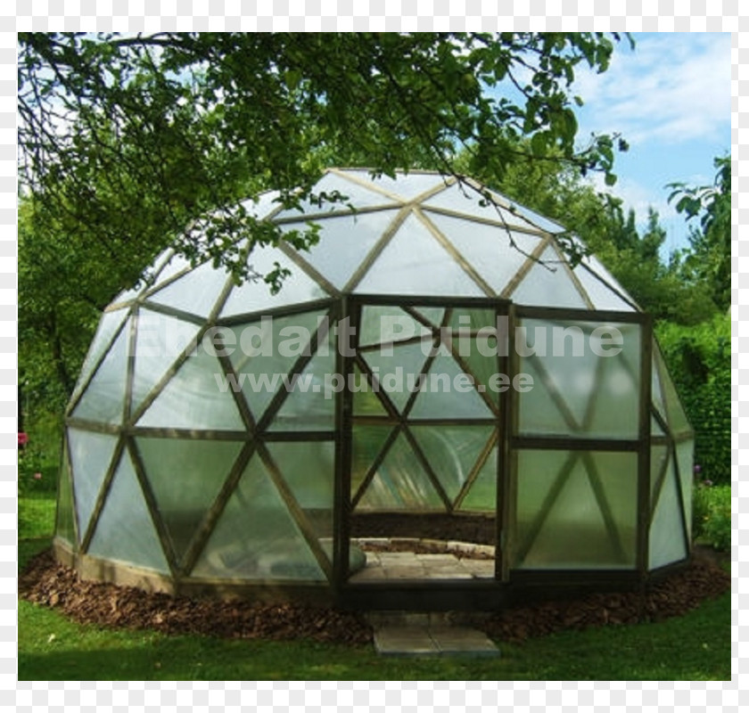 Greenhouse La Géode Geodesic Dome Garden PNG