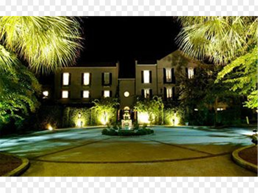 Hilton Hotels Resorts Landscape Lighting Property House Villa Mansion PNG