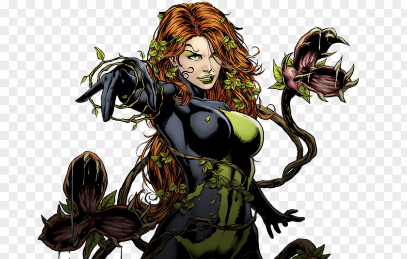 Ivy Poison Batman Commissioner Gordon Bane Flash PNG