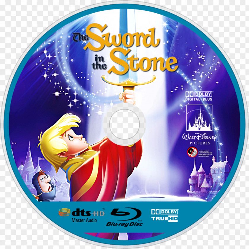 Sword In The Stone DVD Blu-ray Disc Walt Disney Company Compact PNG