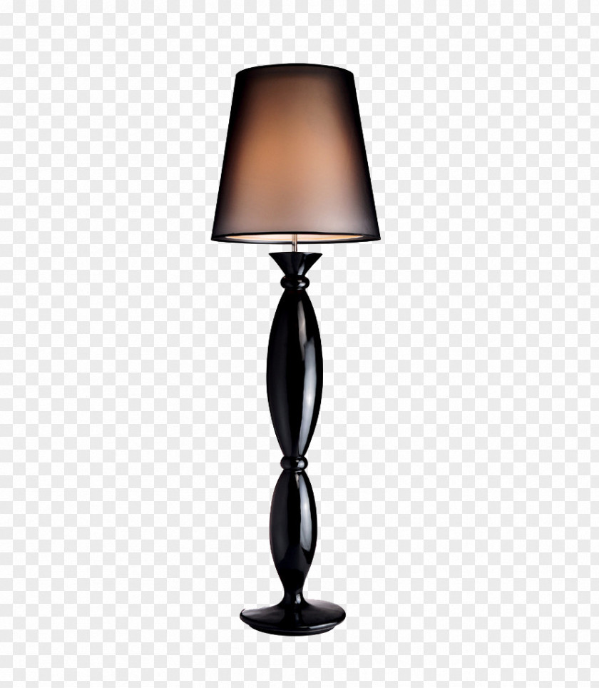 Dark Brown Wooden Overhead Lamp Designer PNG