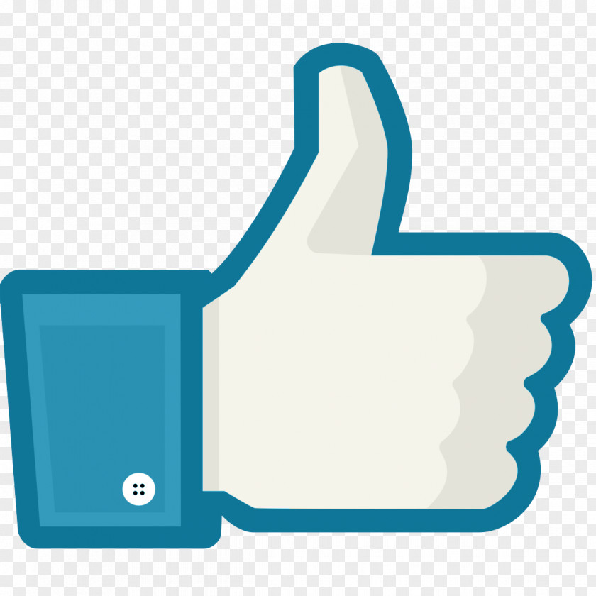 Facebook Thumb Signal Like Button PNG