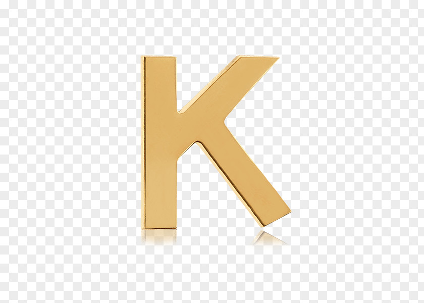 Gold Letter Case K Alphabet PNG