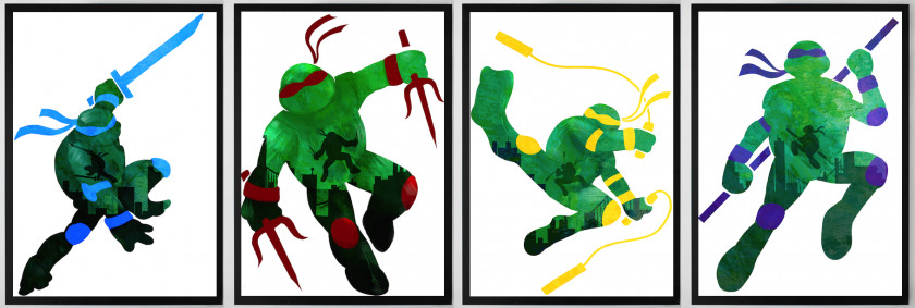 Ninja Turtles Art Graphic Design Organism Font PNG