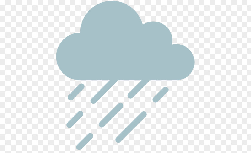 Rain Cloud Emoji Sky Weather PNG