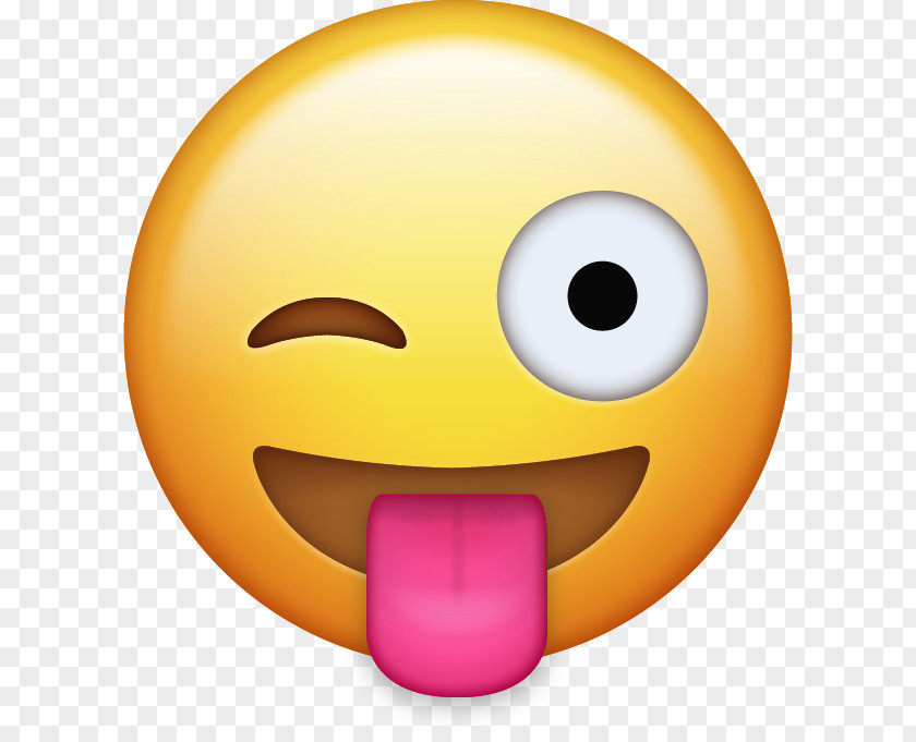 Smiley Emoji Tongue Icon PNG