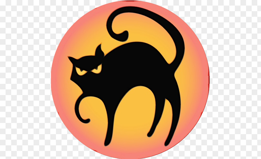 Symbol Tail Cat Cartoon PNG