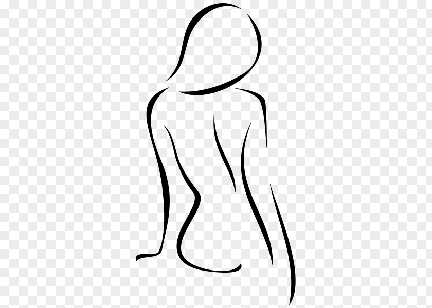 Woman Drawing Silhouette Sketch Photography PNG