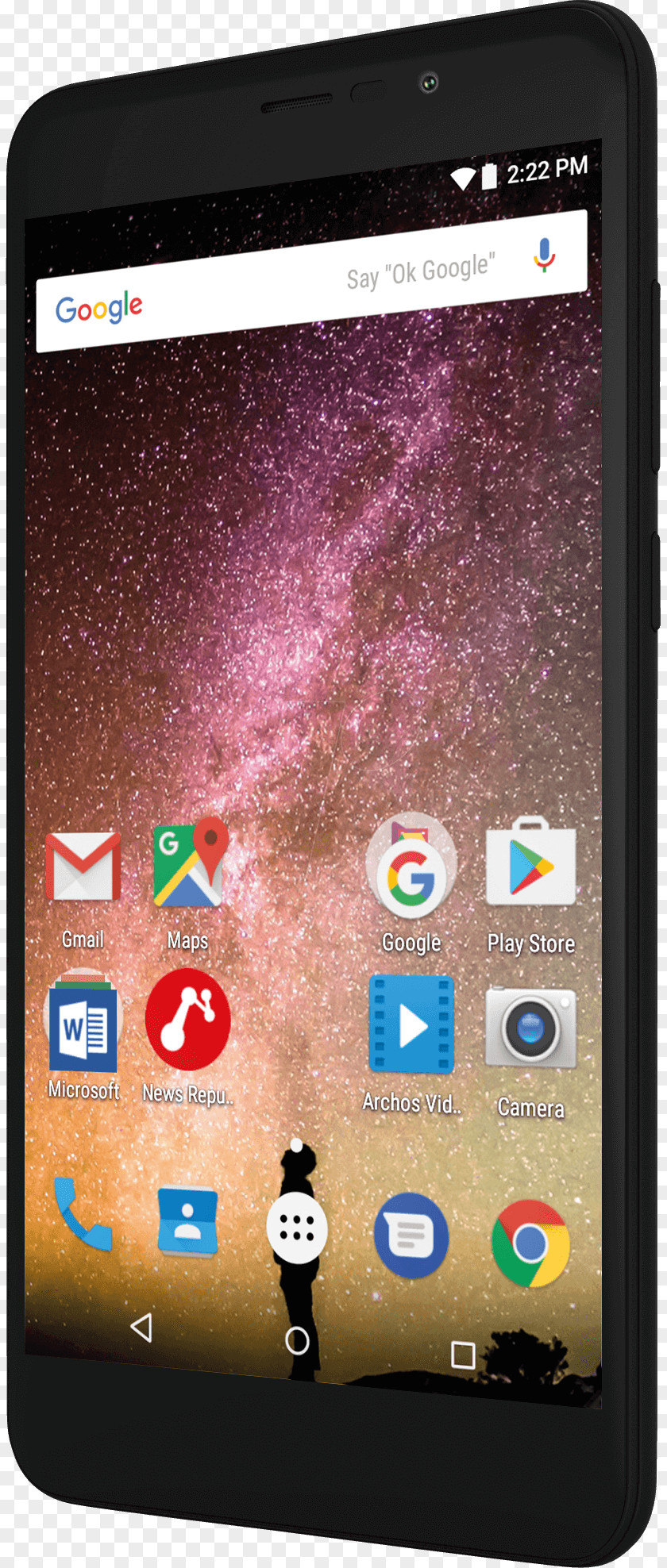Android ARCHOS 50 Saphir Telephone Archos Smartphone 13,97 Cm IPS 8GB Power Core 55 4G PNG