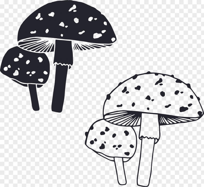 Hand Painted Mushrooms Mushroom Clip Art PNG