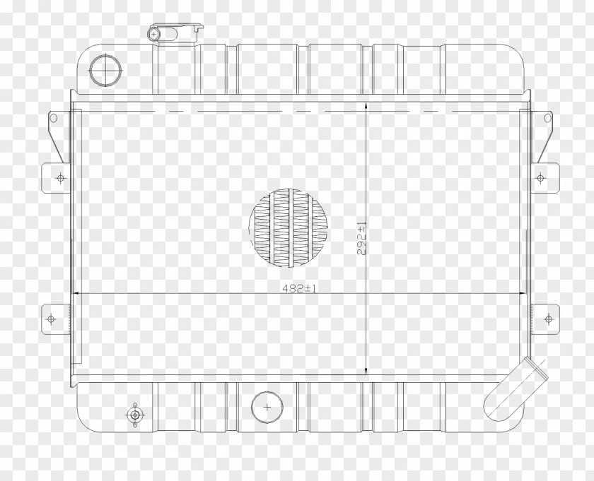 Radiator Area Rectangle White PNG