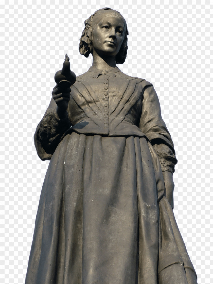 Anzac Statue Of Florence Nightingale, London PNG